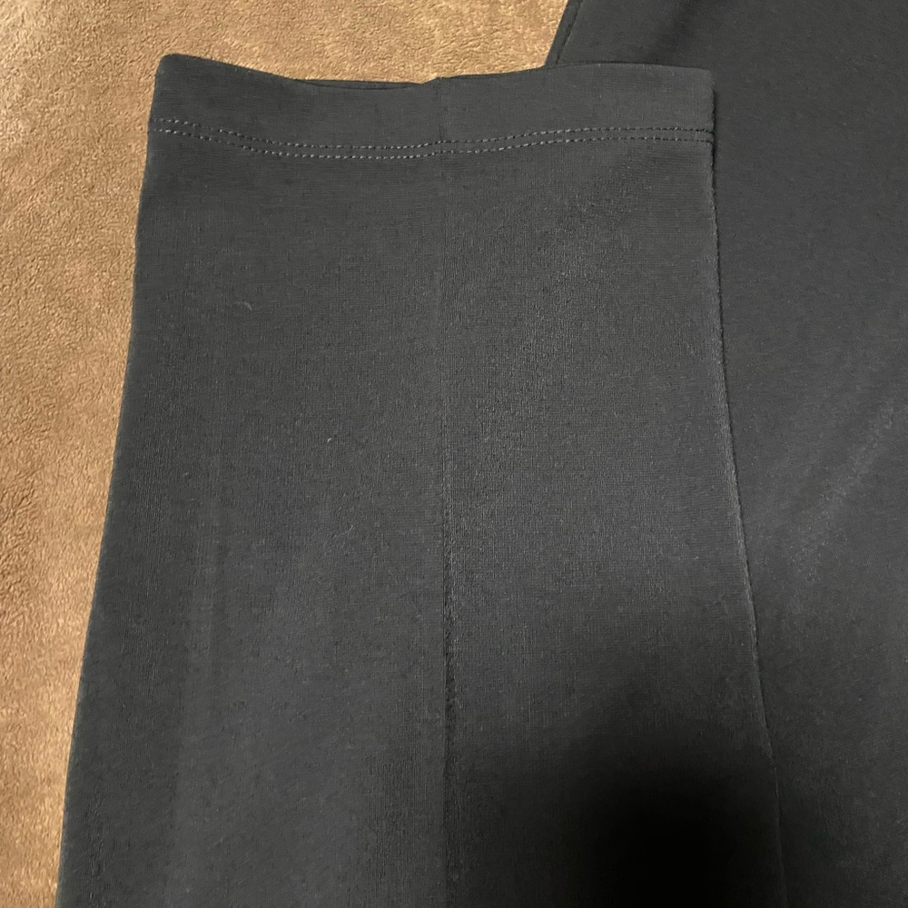 Black Wide-Leg Pants Susan Graver size medium - Picture 4 of 7